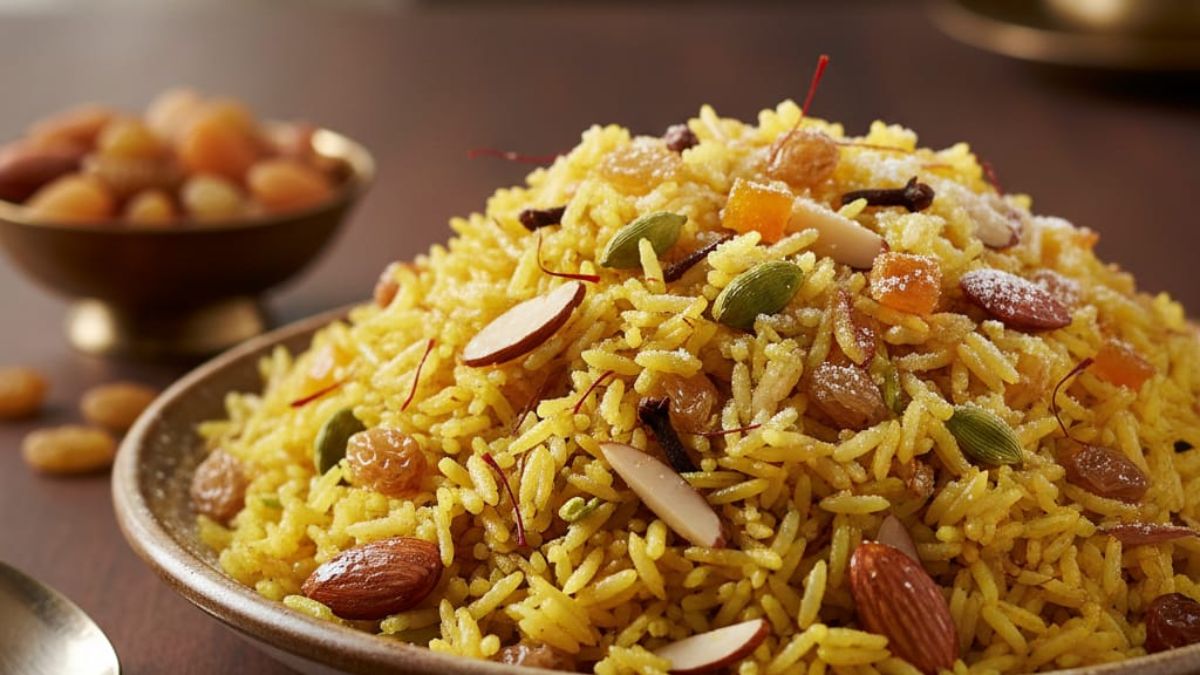 pile chawal