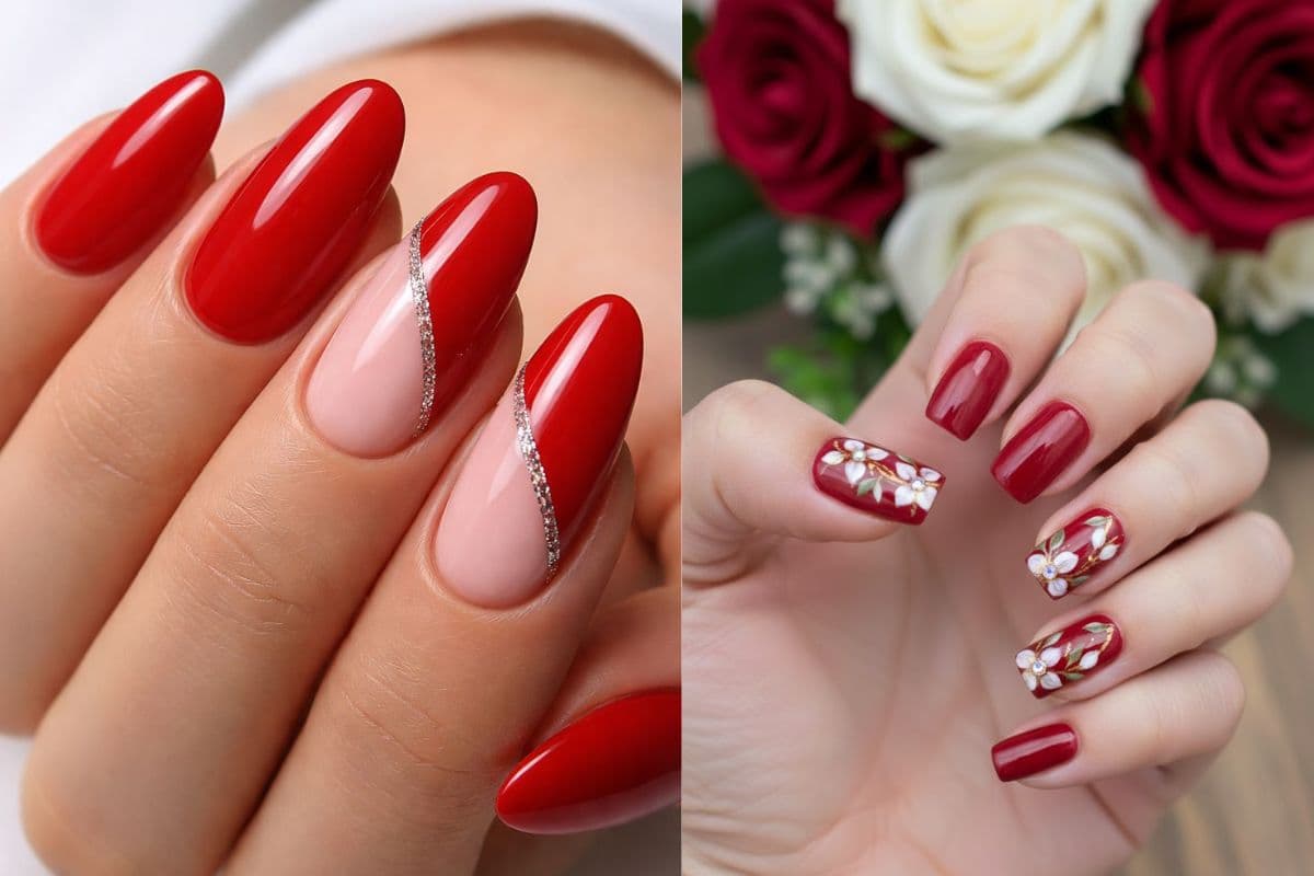 Red Nail Art Design: इन रेड नेल आर्ट डिजाइन से अपने नेल्स को बनाएं ब्यूटीफुल और स्टाइलिश