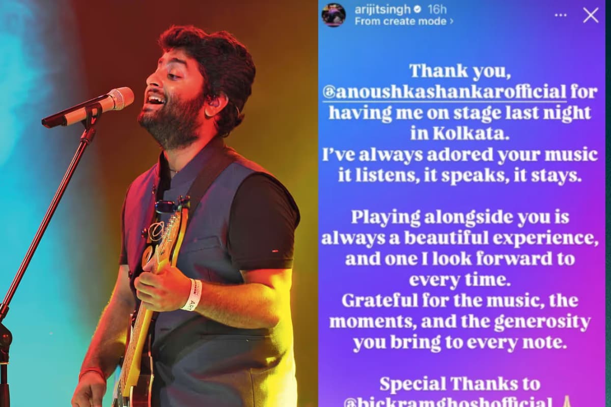 Arijit Singh First Post After Retirement From Playback Singing