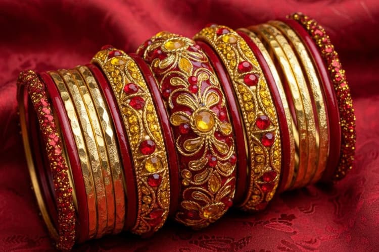 महाशिवरात्रि पर पहनें ये लेटेस्ट लाल-पीली चूड़ियां, दिखेंगी स्टनिंग