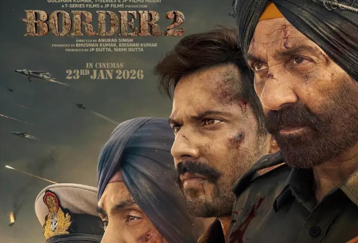 Border 2 Box Office Collection: सनी देओल की बॉर्डर 2 का बॉक्स ऑफिस पर धमाका, नौवें दिन फिर बढ़ी कमाई