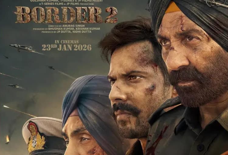 Border 2 Box Office Collection: सनी देओल की बॉर्डर 2 का बॉक्स ऑफिस पर धमाका, नौवें दिन फिर बढ़ी कमाई