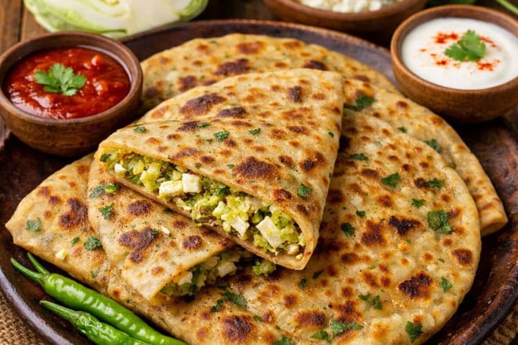 नाश्ते में ट्राई करें पत्तागोभी पनीर पराठा, स्वाद जो दिल जीत ले