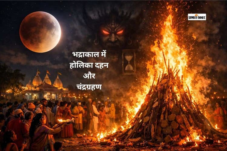 भद्रा काल और ग्रहण के बीच फंसा होलिका दहन, क्या है शास्त्रों की राय?