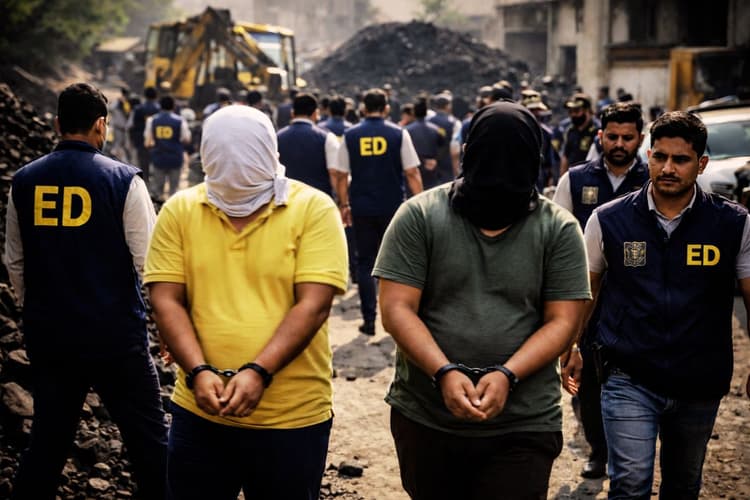 Coal-Sand Scam: दुर्गापुर से चिन्मय मंडल और किरण खां गिरफ्तार, ईडी ने की कार्रवाई