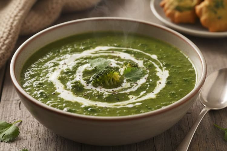 सर्दियों में बनाएं शरीर को गर्म रखने वाली क्रीमी पालक-ब्रोकली सूप