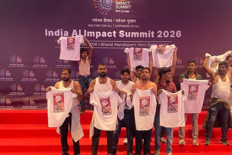 AI समिट हंगामा: ग्वालियर से एक और प्रदर्शनकारी दबोचा, दिल्ली पुलिस अब तक 5 को कर चुकी गिरफ्तार