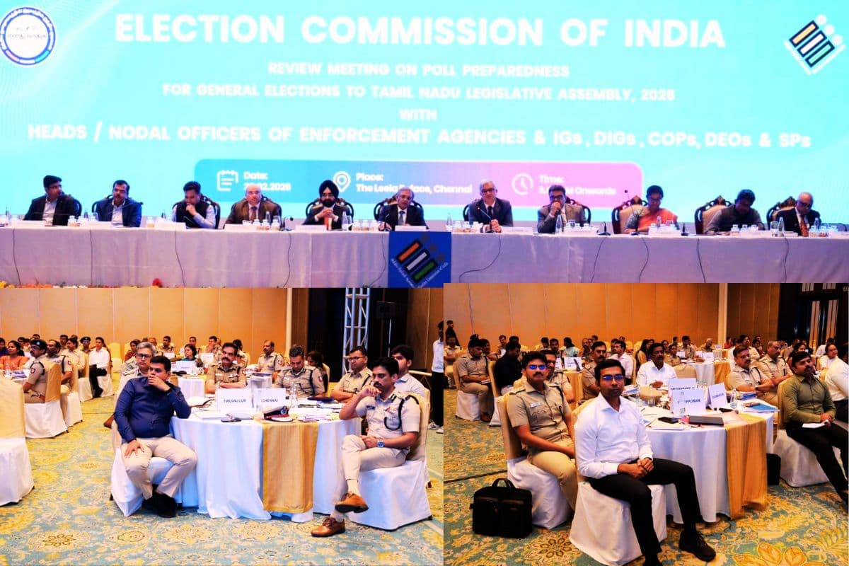 चुनाव 2026: बंगाल से पहले तमिलनाडु में दिखा निर्वाचन आयोग का सख्त रुख, दिये ये संकेत चुनाव 2026: बंगाल से पहले तमिलनाडु में दिखा निर्वाचन आयोग का सख्त रुख, दिये ये संकेत