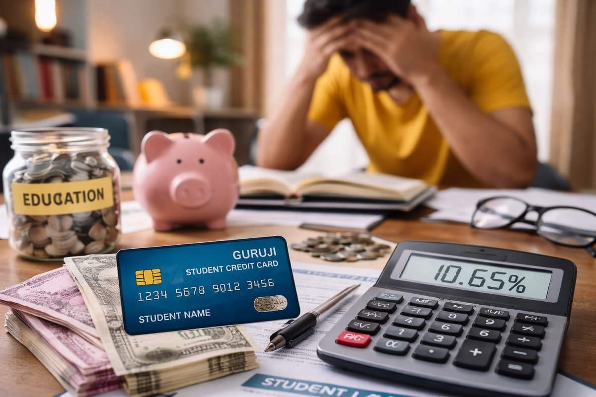 गुरुजी क्रेडिट कार्ड में 4% के बदले 10.65% ब्याज, विद्यार्थियों के परिजनों पर अतिरिक्त बोझ