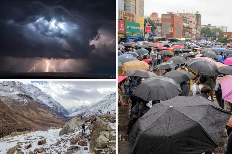 पहाड़ों पर बर्फबारी और तराई इलाकों में बारिश की संभावना, इन राज्यों में बढ़ेगी सर्दी, जानें मौसम का ताजा हाल