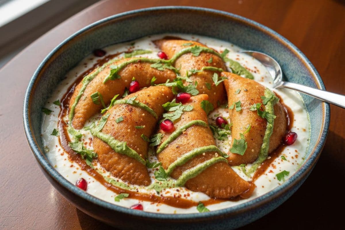 Holi Special Dahi Gujiya Easy Recipe In Hindi