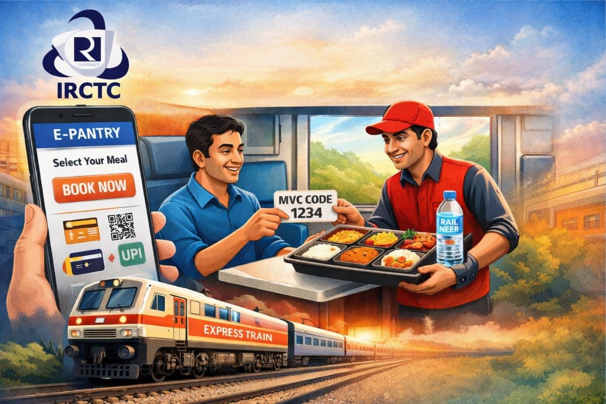 IRCTC ने शुरू की ई-पैंट्री सर्विस, 25 ट्रेनों में ऑनलाइन फूड बुकिंग, जानिए प्रॉसेस