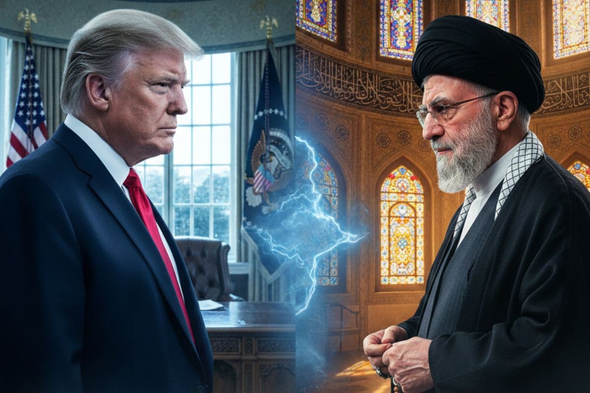 Iran Secret Plan Satellite Images US Strike Fortifications Ai Image