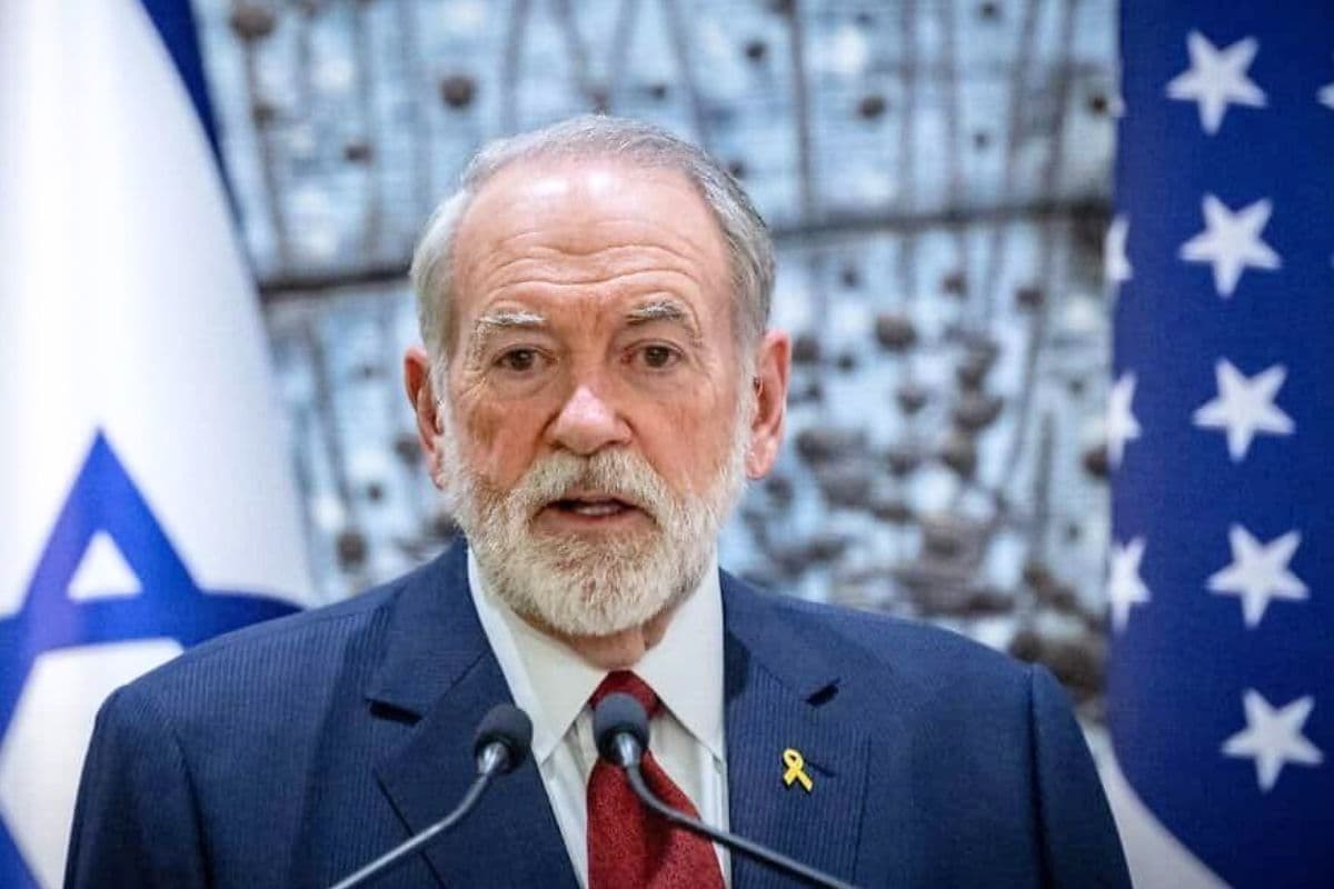 Israel Middle East Land Claim US Ambassador Mike Huckabee