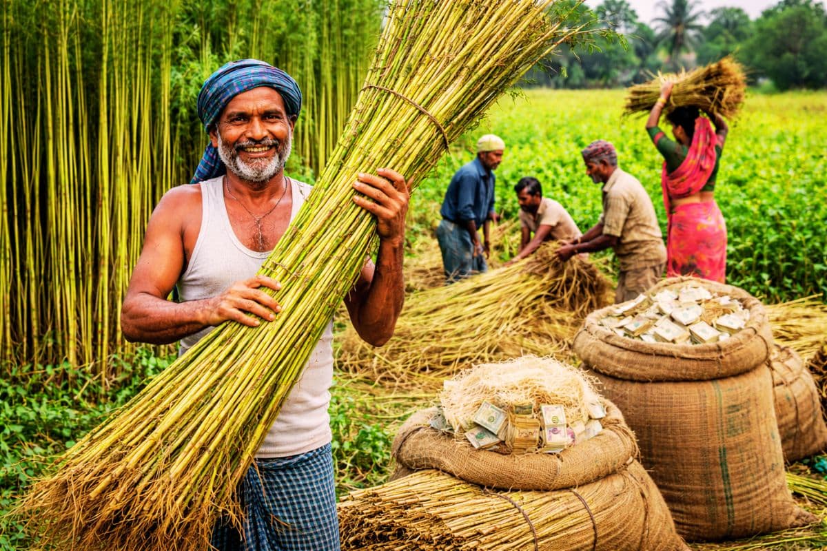 बंगाल चुनाव से पहले किसानों को पीएम मोदी का गिफ्ट, 275 रुपए बढ़ा जूट का एमएसपी बंगाल चुनाव से पहले किसानों को पीएम मोदी का गिफ्ट, 275 रुपए बढ़ा जूट का एमएसपी