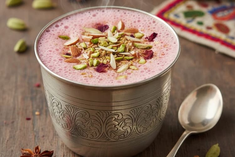 घर पर बनाएं गुलाबी कश्मीरी चाय, बहुत आसान है रेसिपी