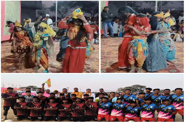 महाशिवरात्रि पर खरसावां के पोटका में छऊ नृत्य प्रदर्शनी, फुटबॉल प्रतियोगिता का आयोजन