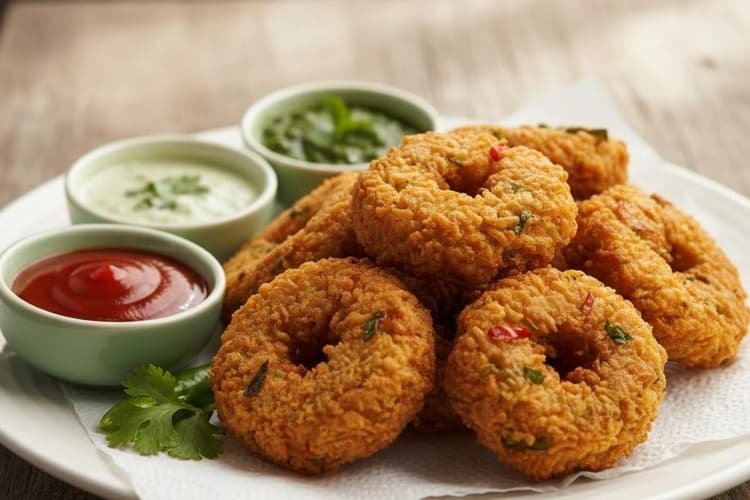 घर में बचे चावल से बनाएं लाजवाब कुरकुरा वड़ा