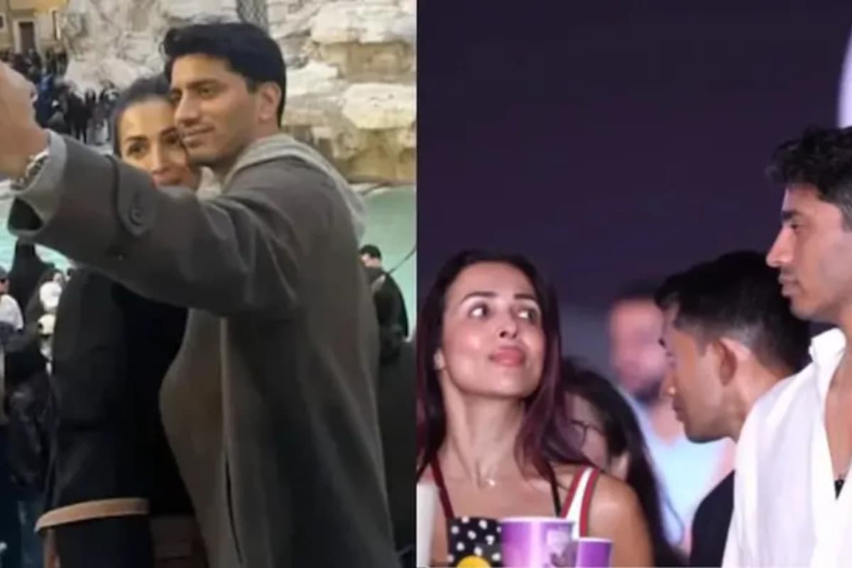 Malaika Arora harsh mehta dating rumours italy trip- trevi fountain photos