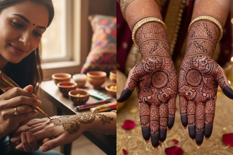 रिश्तेदार या दोस्त की शादी में लगाएं ये लेटेस्ट मेहंदी डिजाइन