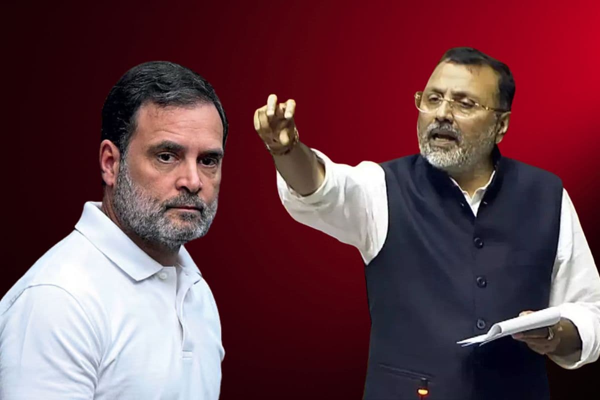 Nishikant Dubey moves substantive motion to expel Rahul Gandhi from LS cites Parliamentary Precedents.