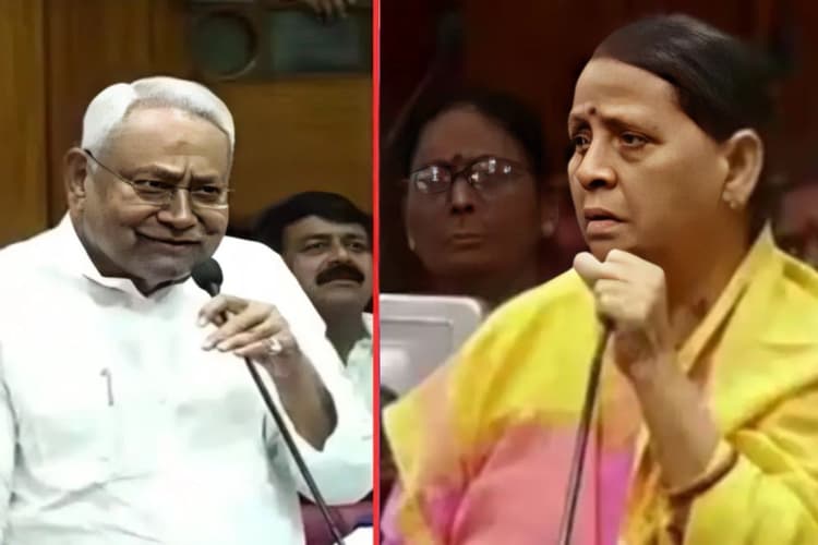 अरे ई सब को कुछ आता था? विधान परिषद में नीतीश कुमार का राबड़ी देवी पर तंज