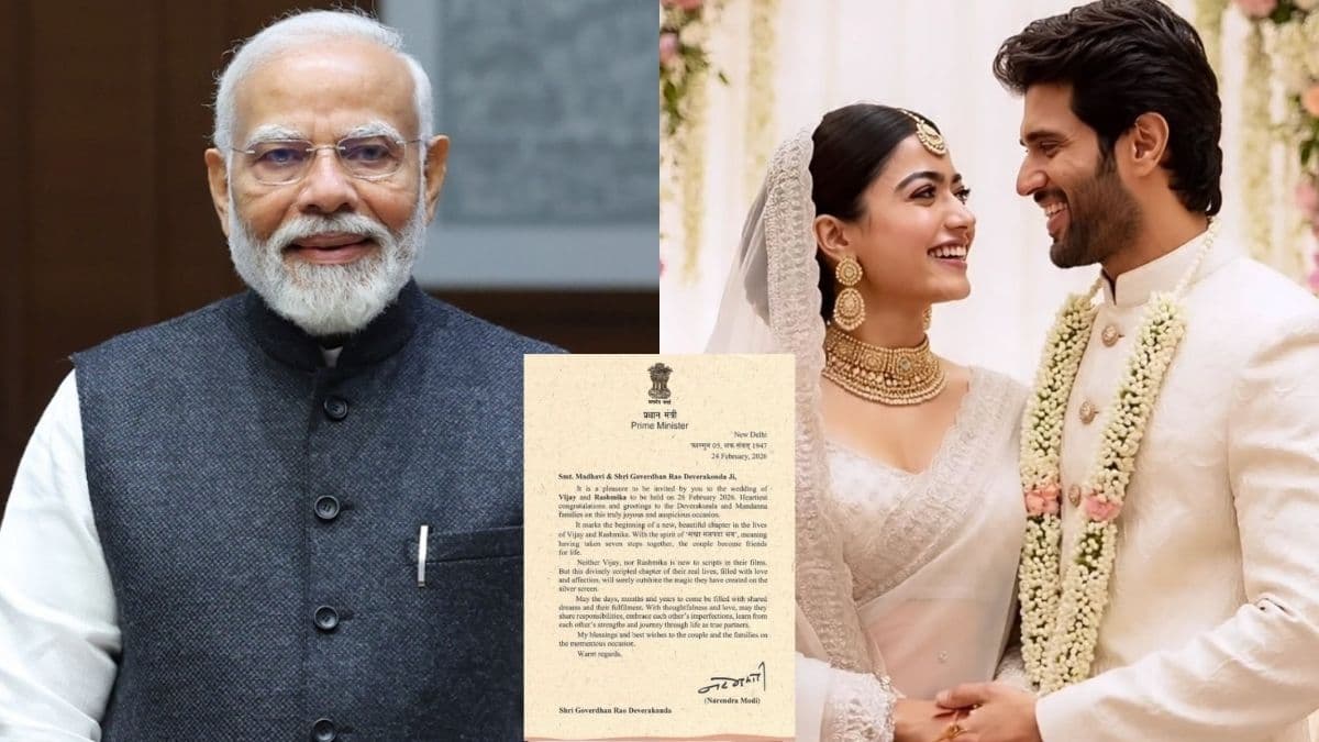 PM Modi Special Note For Rashmika Mandanna-Vijay Deverakonda Wedding