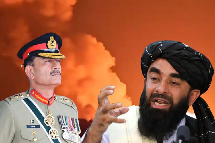 अफगानिस्तान पाकिस्तान में भीषण जंग: तालिबान बोला- 55 पाक सैनिक मरे, 19 चौकियों पर कब्जा, 1 जेट गिरा