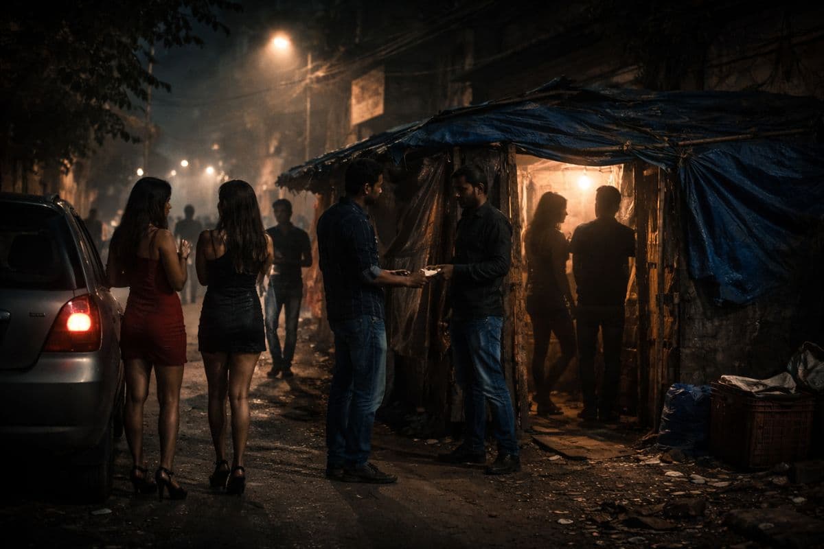 रांची में 'झोपड़ी कांड': अंधेरा होते ही शुरू होता है गंदा धंधा, पुलिस की नाक के नीचे युवाओं की बर्बादी