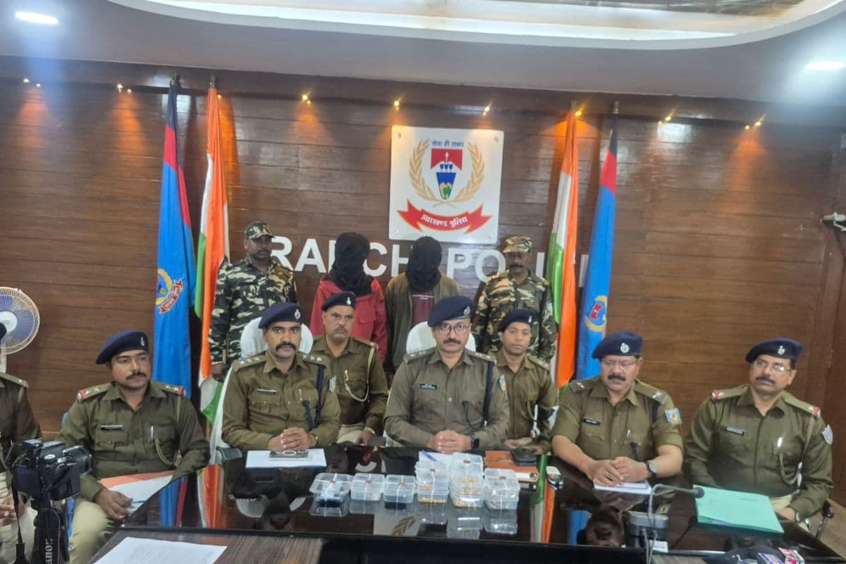 रांची के बंद घरों में हाथ साफ करने वाले गिरोह का पर्दाफाश, 2 गिरफ्तार, भारी मात्रा में सोना-चांदी जब्त