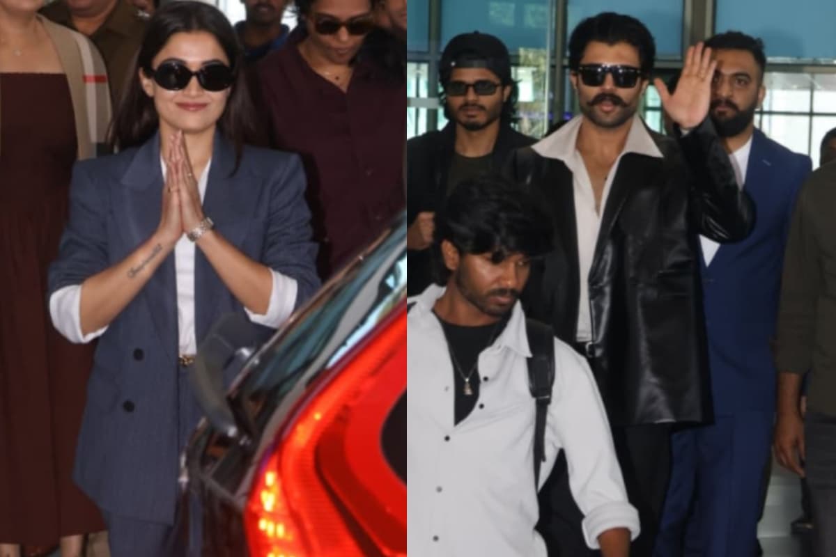 Rashmika Mandanna Spotted At Airport Before Wedding