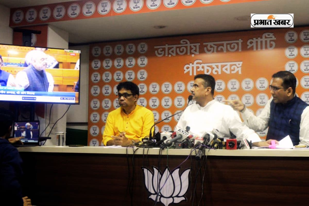 बंगाल की ममता बनर्जी सरकार पर बरसे शुभेंदु अधिकारी, राष्ट्रीय सुरक्षा से खिलवाड़ का लगाया आरोप