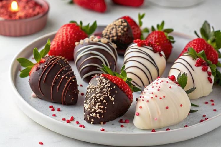 वैलेंटाइन डे स्पेशल चॉकलेट कोटेड स्ट्रॉबेरी – इंडिया में भी पॉपुलर हो रहा ये रोमांटिक स्वीट ट्रेंड