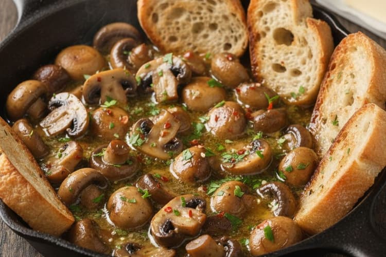 झटपट बनाएं बटर गार्लिक मशरूम, शाम के स्नैक्स के लिए परफेक्ट