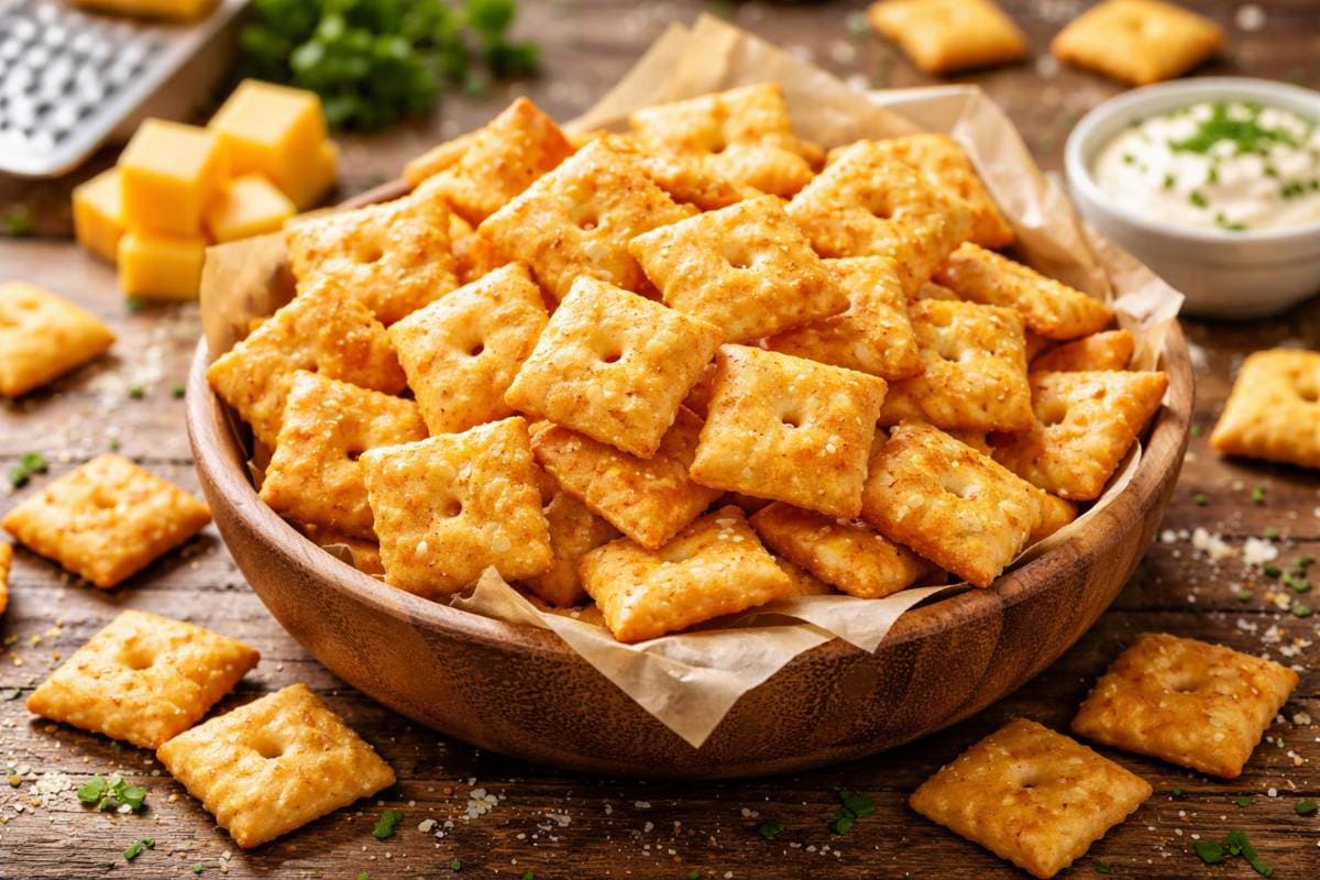 मिनटों में घर पर बनाएं क्रिस्पी और गोल्डन चीज क्रैकर्स, स्वाद ऐसा कि बच्चे-बड़े सभी हो जाएंगे इसके दीवाने