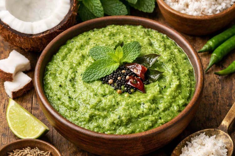 नारियल-पुदीना चटनी का मजेदार फ्लेवर आएगा सबको पसंद, झटपट ऐसे करें तैयार