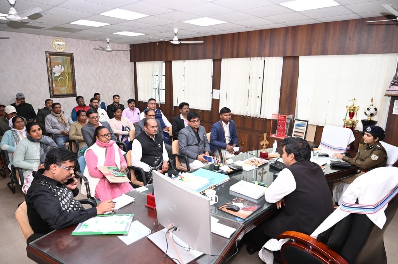 जैक बोर्ड परीक्षा एवं छात्र सुरक्षा को लेकर डीसी- एसपी ने की समीक्षा