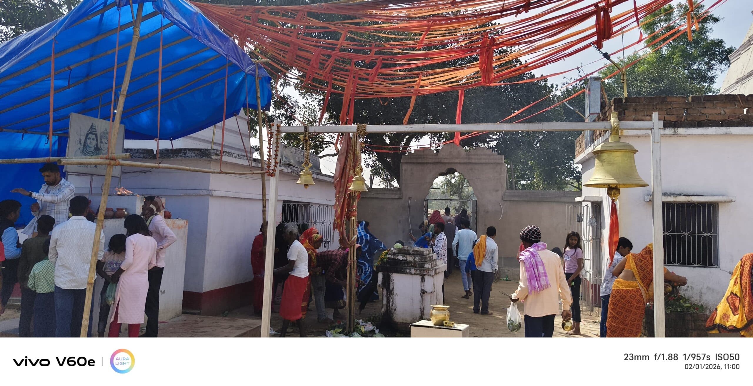 माघी पूर्णिमा पर मंदिरों में उमड़े भक्त