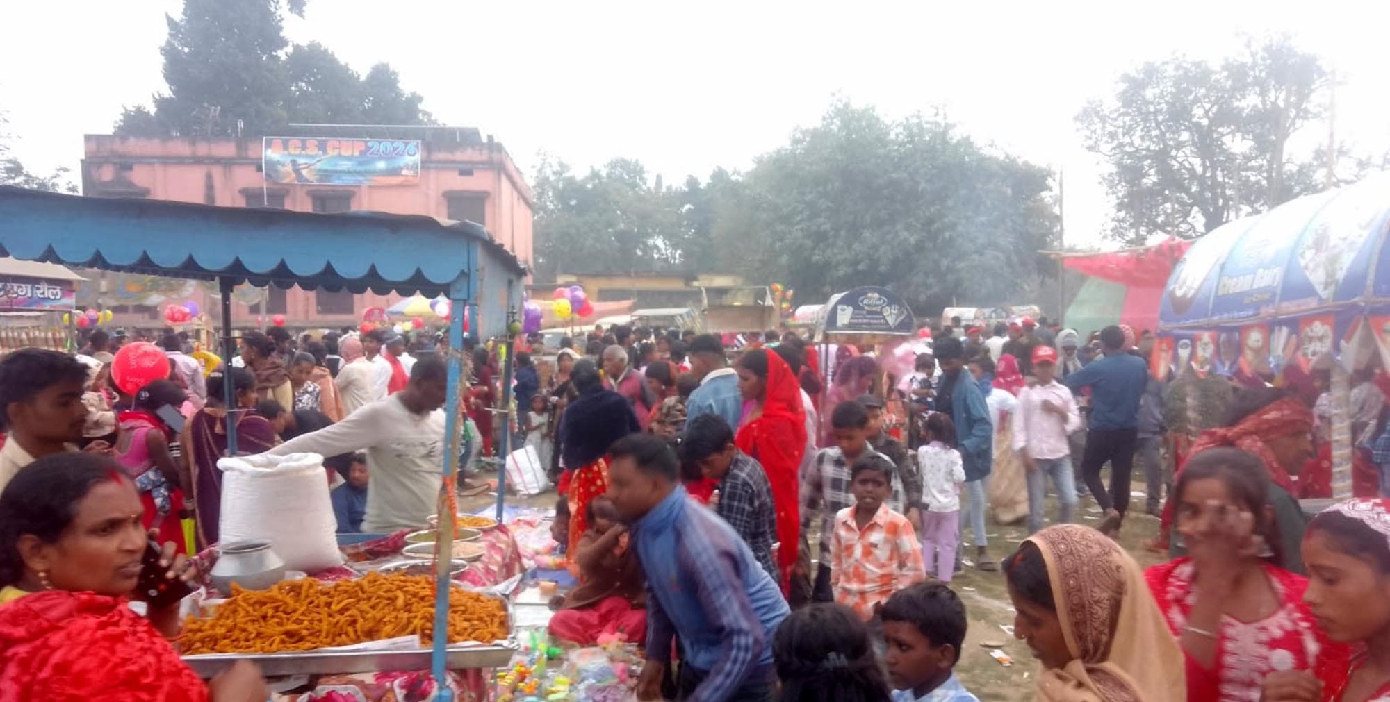 माघी पूर्णिमा को ले अमरपुर ठाकुरबाडी़ में हुई पूजा