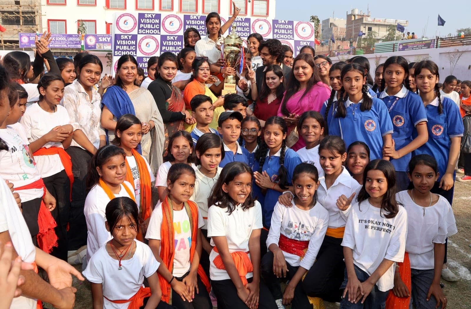 स्काई विजन पब्लिक स्कूल के वार्षिक क्रीड़ा महोत्सव का भव्य समापन, कलाम हाउस सर्वश्रेष्ठ