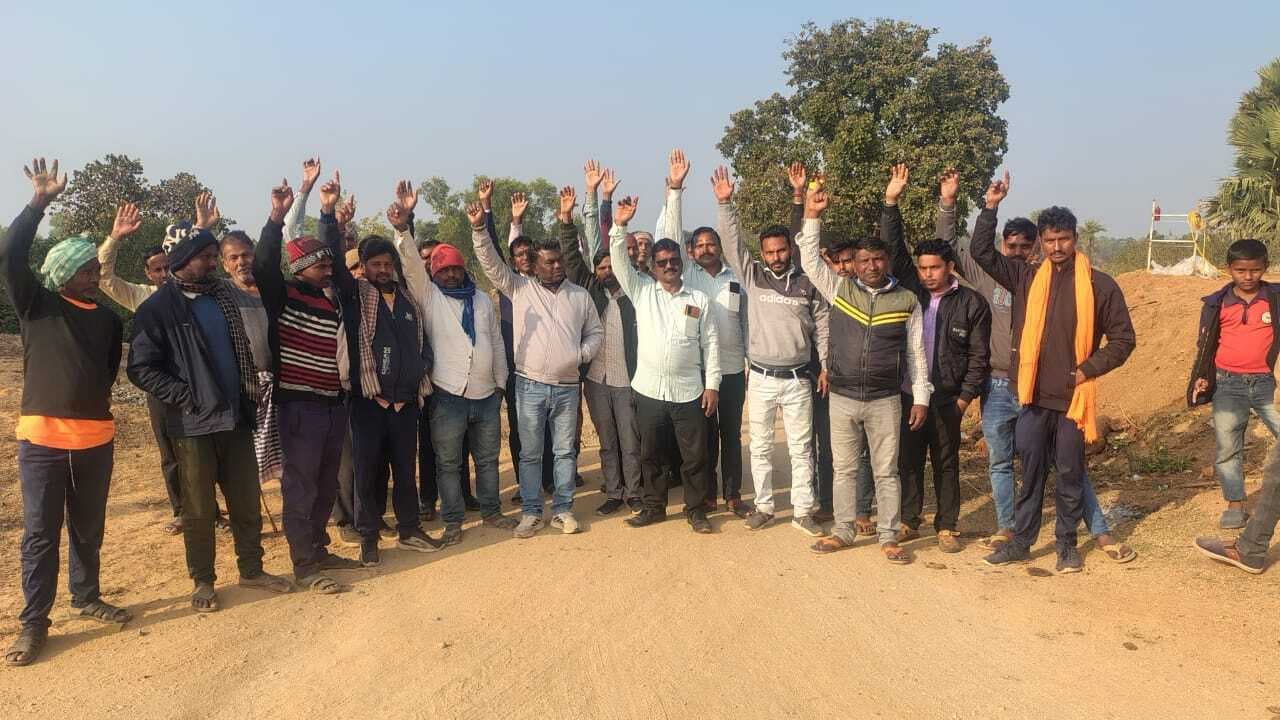 सड़क पक्कीकरण को ले ग्रामीणों ने भेजा पत्र