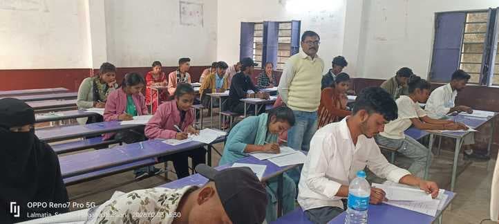ललमटिया में मैट्रिक एवं इंटर की परीक्षा शांतिपूर्ण रूप से शुरू
