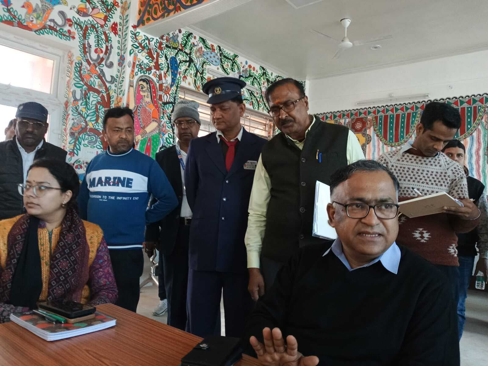 अगले 20 साल तक सहरसा जंक्शन के डेवलपमेंट के लिए पिक्चर प्लान तैयारः डीआरएम