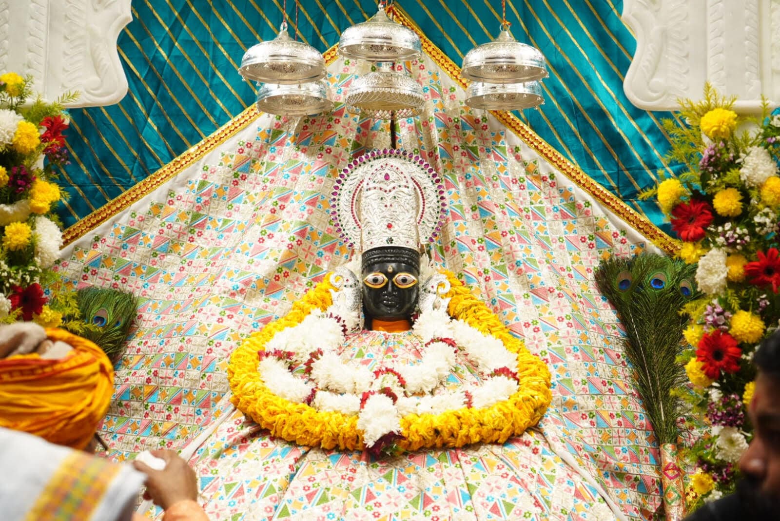 श्याम मंदिर में हुई श्याम बाबा की प्राण प्रतिष्ठा