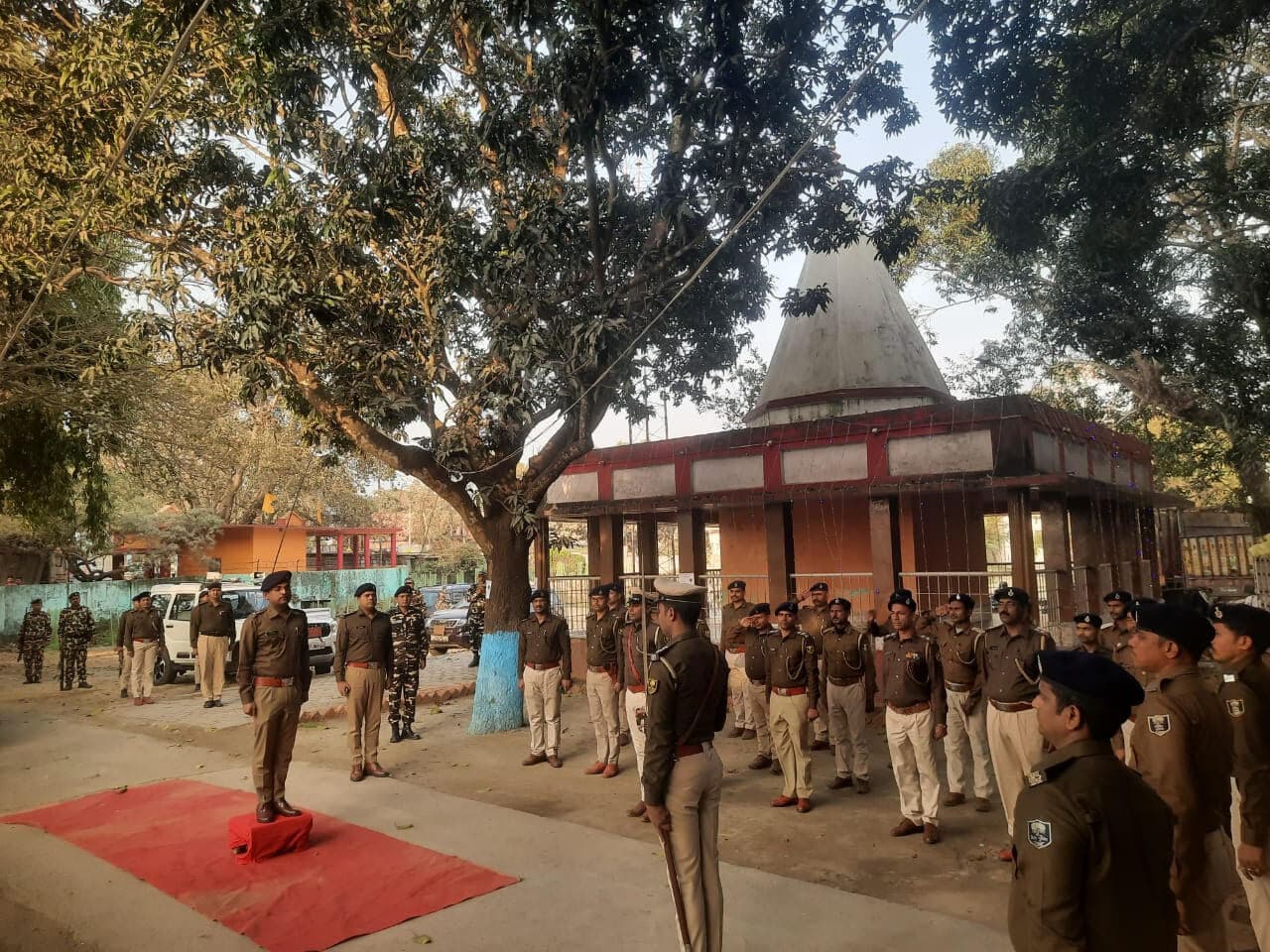 सिकटी थाना में जनसंवाद कार्यक्रम का आयोजन