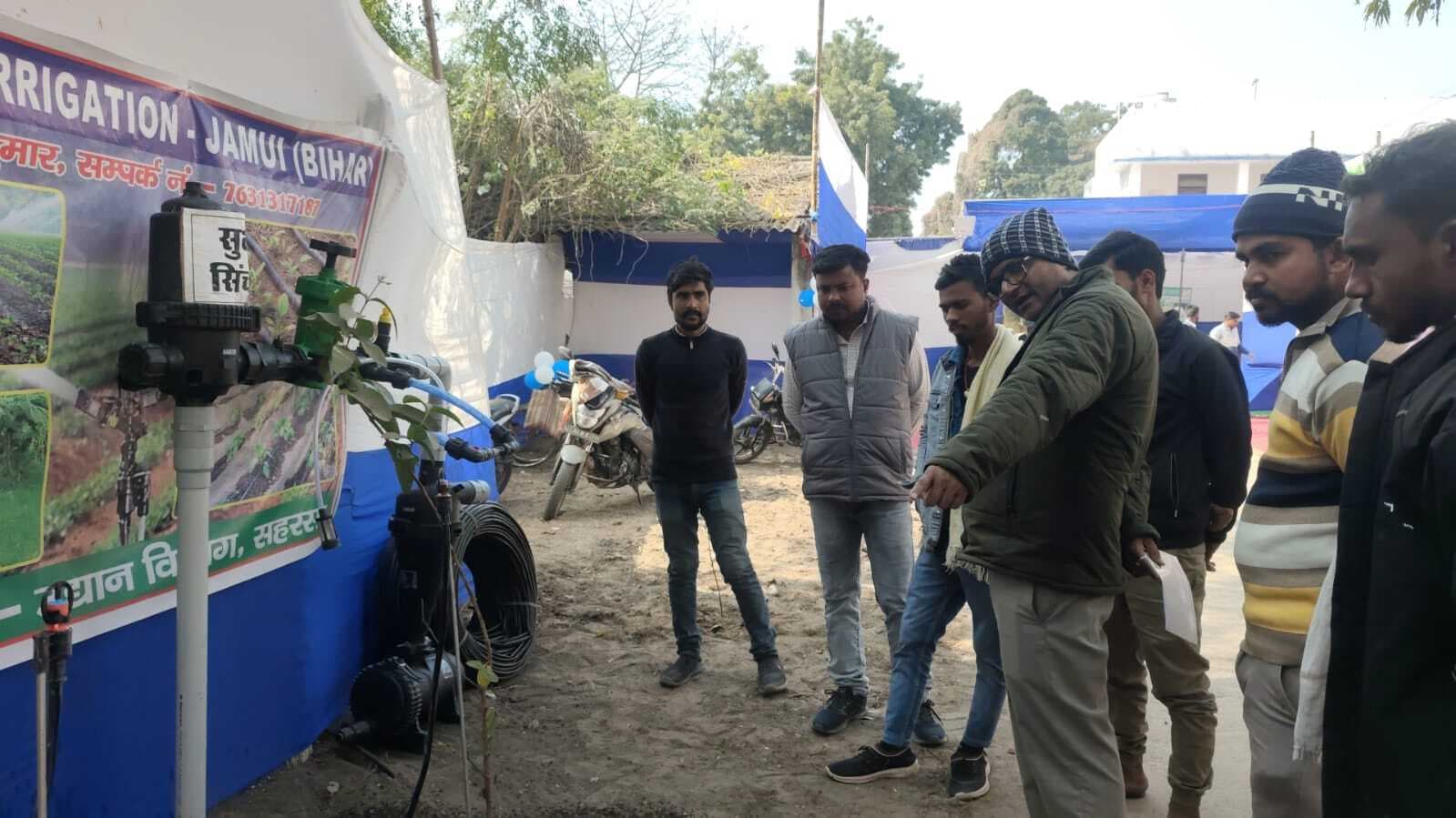 एक ही सिस्टम से हो जाएगा खेतों में पटवन व कीटनाशक का छिड़काव