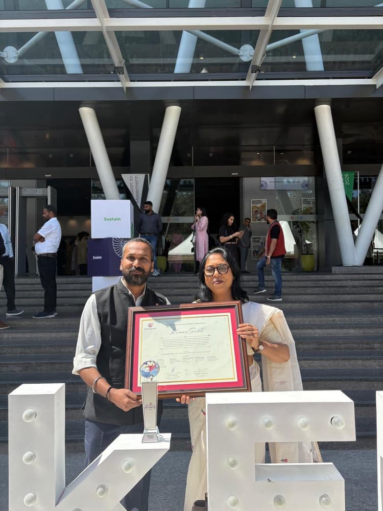 शिक्षिका कुमारी गुड्डी को मिला प्रतिष्ठित शिक्षाग्रह पुरस्कार 2026, वैश्विक मंच पर बेलवा काशीपुर उमावि के कार्यों की गूंज