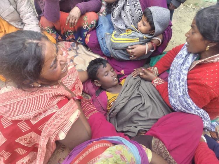 जमीन विवाद में बालक की गला दबाकर हत्या, परिजनों में मची चीख पुकार