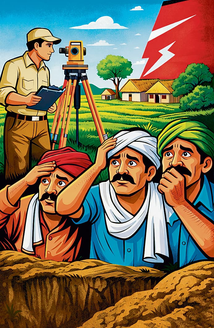 अमीन जाकर गांवों में पूछ रहे खेत, तो बटाईदार बता रहे हैं मेरी है जमीन