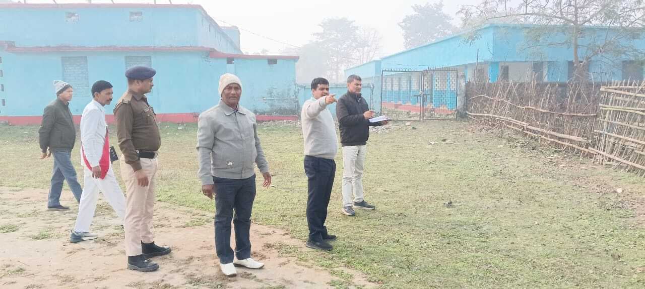 राघोपुर में स्कूल मैदान का होगा कायाकल्प